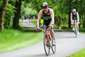 The Lough Cutra Castle bike route included stretches through green tree-lined avenues